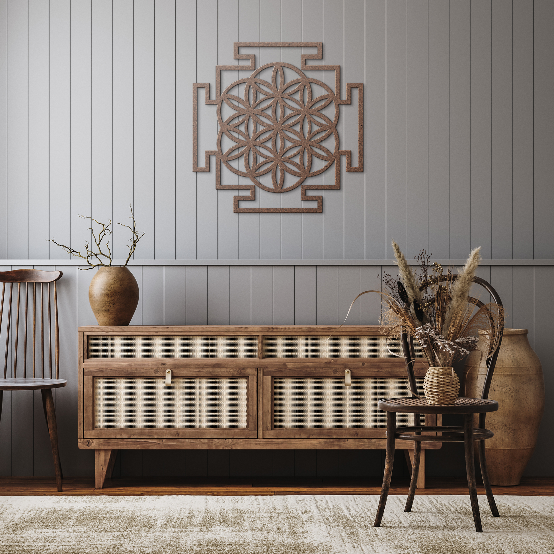 Yantra_of_Life_Copper_Rustic_Hallway_Mockup.png